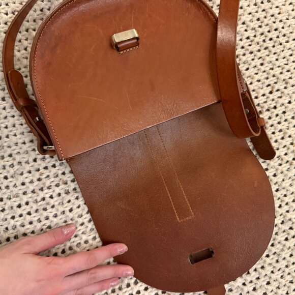 Sezane Claude Leather Bag (Original Design) - Picture 4 of 9